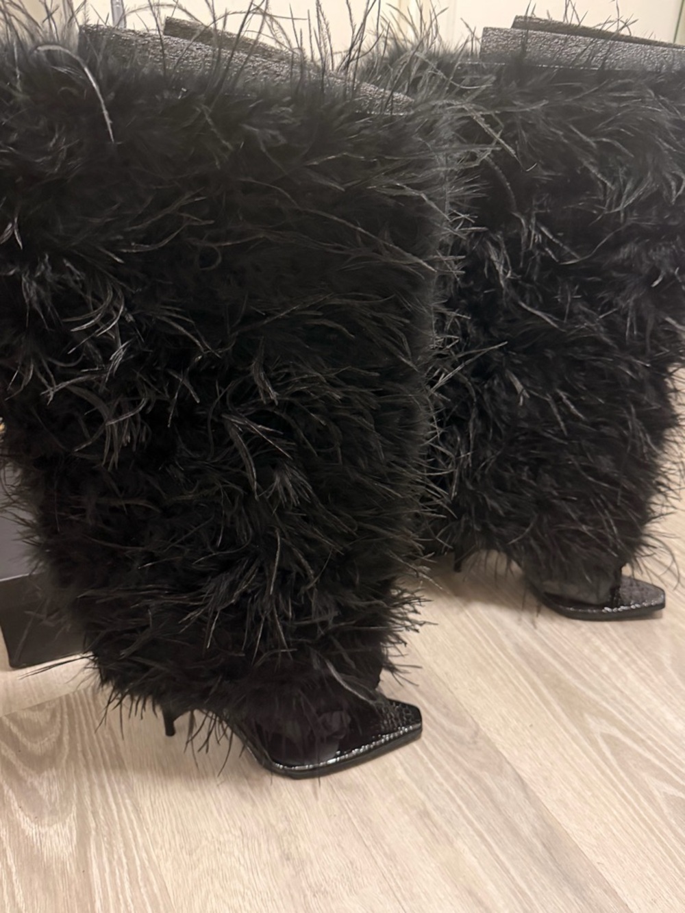 Woods by Jordyn “Rev Boot Black Feather”